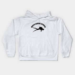 Muffs Diving School Kids Hoodie